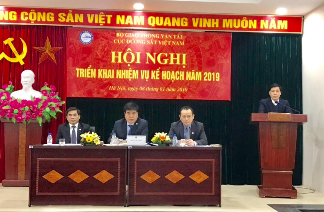 Cục Đường sắt Việt Nam tổ chức Hội nghị tổng kết 2018 và triển khai nhiệm vụ kế hoạch năm 2019